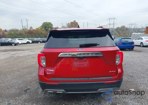 2021 Ford Explorer Xlt из США, поврежденный, VIN 1FMSK8DHXMGA01361